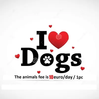 a sign that reads i love the animals free is coupon day type at HaPPy Inn GOLD Studio, self check-in, Parking in the underground garage in Vilnius
